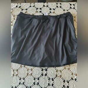 Life‎ Líes In Movement Women’s Black Tennis Golf Skirt Skort Size XXL NWT